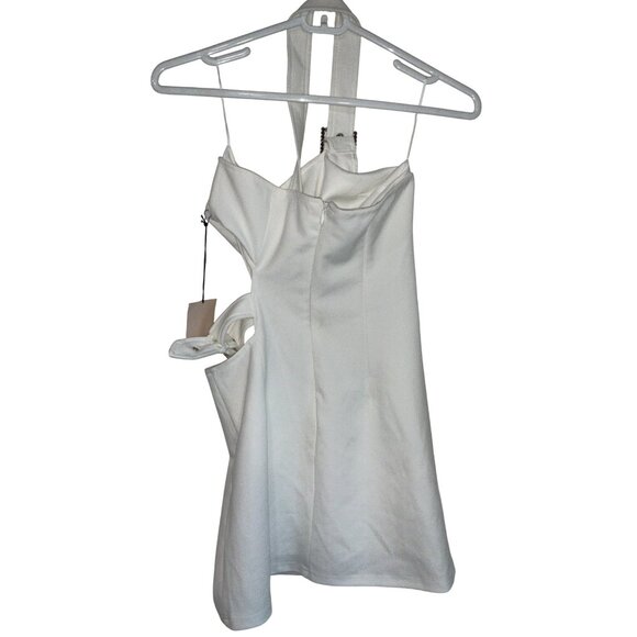 Superdown White One-Shoulder Mini Dress - Picture 6 of 9